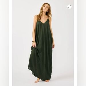 Lovestitch Weekend Mila Maxi Military Green S/M